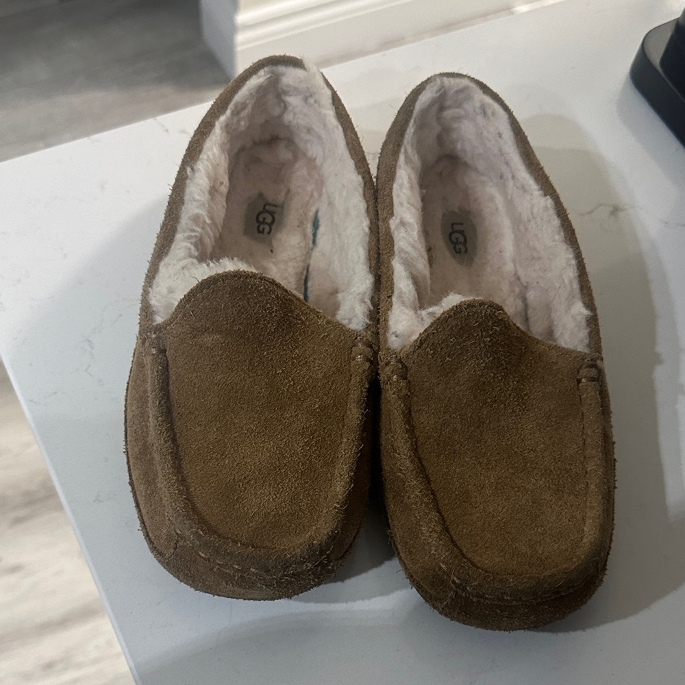 UGG Tan Suede Moccasins